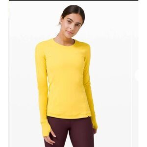 Lululemon Runderful Long Sleeve Top Size 6